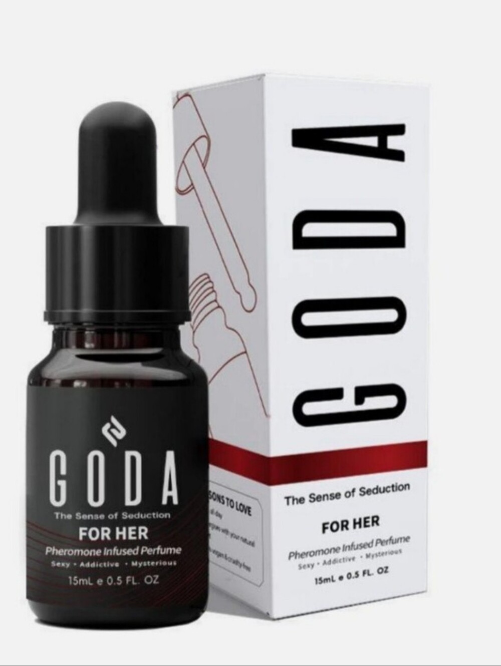 GODA The Sense of Seduction For Her - Pheremone Infused Perfume NIB